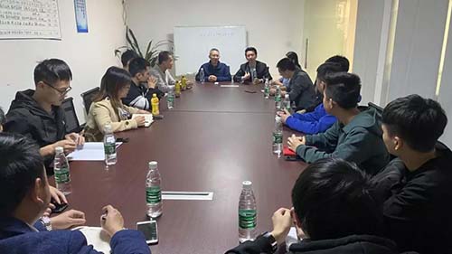 威可利攜手正峰電子深度交流,促進合作